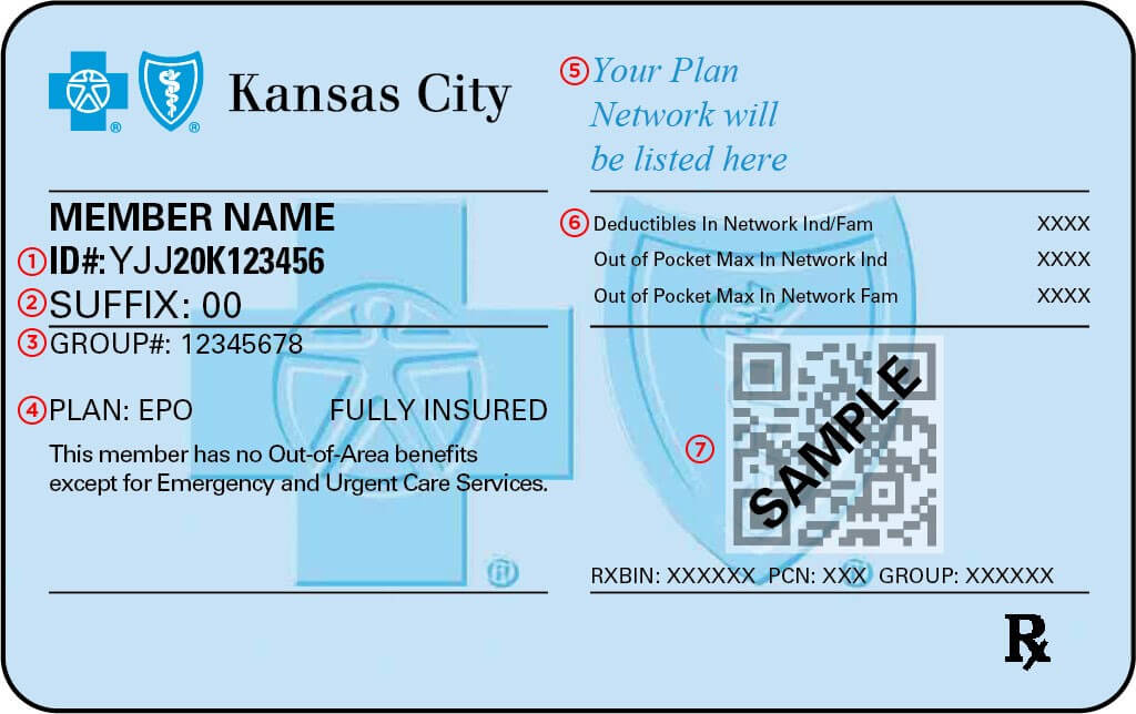 How To Read Blue Cross Blue Shield Insurance Card Blue KC